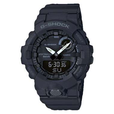 Casio G-Shock GBA-800-1AER G-Squad Step Tracker Smart Bluetooth Black Dial Black Resin Strap [Machtw