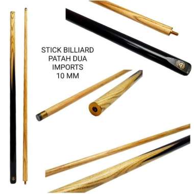 Promo stick billiard stik biliar patah dua maple 10 mm Berkualitas