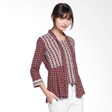 Batik Adikusuma 182302127 Truntum Blouse Wanita - Merah