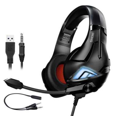 PLEXTONE XMOWI R2 Headset Gaming RGB Lighting HiFi Sound Quality Rotary Mic PUBG Over-Ear Headphone 