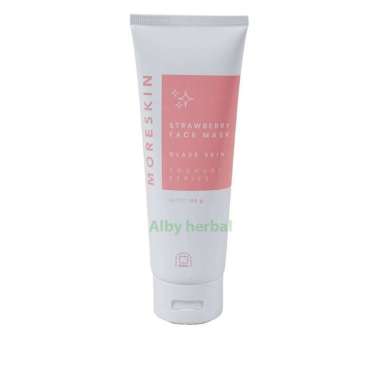 Masker Wajah Moreskin - Moreskin Face Mask Strawberry - masker untuk hilangkan komedo - masker wajah