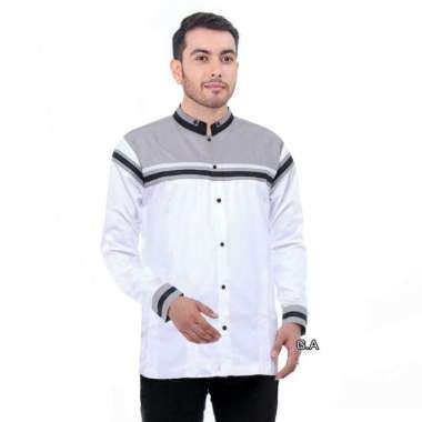 koko murah  koko dewasa  baju koko  koko hilwa  koko hadroh  koko azahir  koko lengan panjang PUTIH 