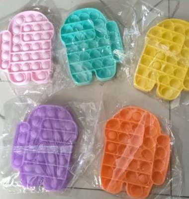 POP IT AMONG US - tik tok tiktok bubble its viral popit - Pink Tua