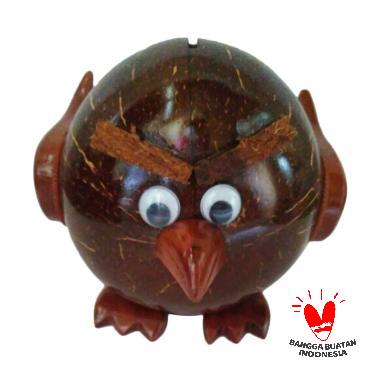 Ampera Craft Angry Birds Batok Kelapa Celengan