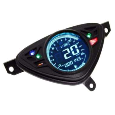 Spidometer Digital Model KOSO for Mio Black