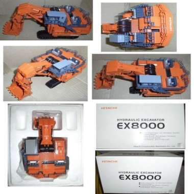 Diecast Miniatur Alat Berat Tambang Hitachi Giant Excavator EX8000