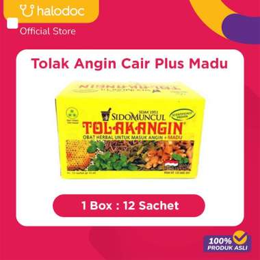 Tolak Angin Cair Plus Madu 15 ml 12 Sachet