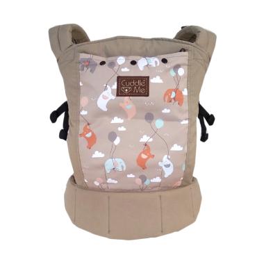 #DijaminMurah - Cuddle Me Lite Carrier Full Motif Flying Elephant Gendongan Bayi