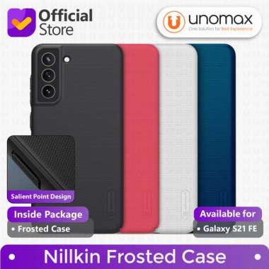 Hard Case Samsung Galaxy S21 FE Nillkin Frosted Casing Black