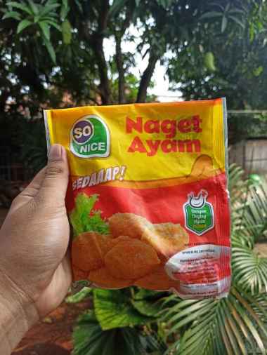 Promo Harga SO NICE Sedaap Chicken Nugget 250 gr - Blibli