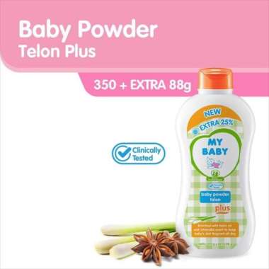 My Baby Powder Telon Plus - 350gr + Extra  88gr