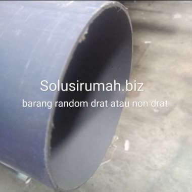 PARALON PIPA AIR PVC 4 D 1M ABU 1METER LEDENG PLASTIK 1 M PLASTIC