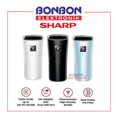 Sharp Car Air Purifier IG-NX2Y-A/B/W High Density NEXT Mobil 3.6m³ Blue