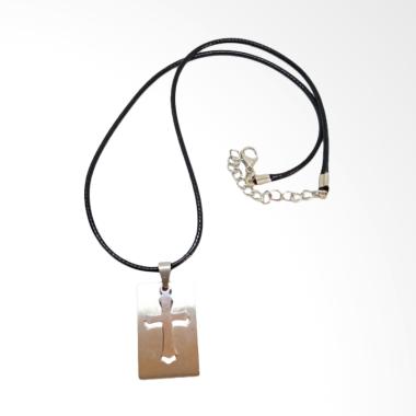 Robagin AA777 Salib Kotak Kalung