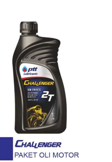 PTT Lubricants Challenger Semi Synthetic 2T [PAKET OLI MOTOR]