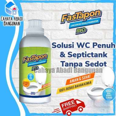 FasTapon BIO Solusi Septictank Wc Penuh Tanpa Sedot | Bakteri Pengurai