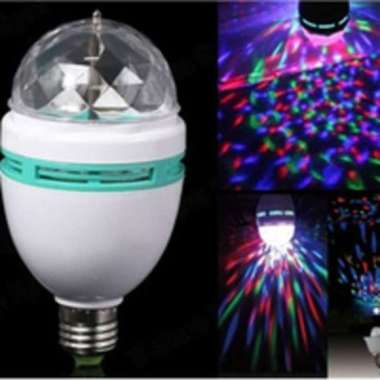 Lampu RGB 5W Disco Led Putar/Lampu Led Disco/Bohlam Disco COLORFUL