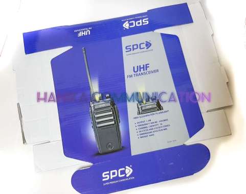 Dus HT SPC SH10 Box Handie Talkie Cina Murah Kardus Walkie Talkie