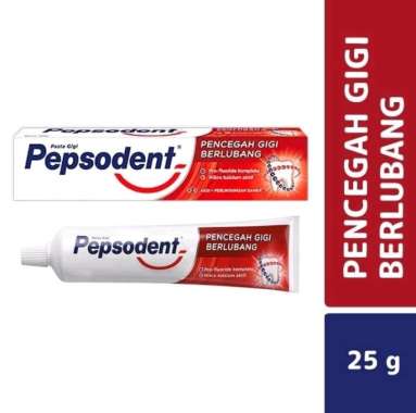 Pepsodent 25g mini - Pasta Gigi Odol 25 gr gram Kecil - Promo Murah Grosir