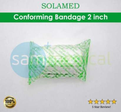 Solamed Kain Kasa Perban/Verban Conforming Bandage 2 inch