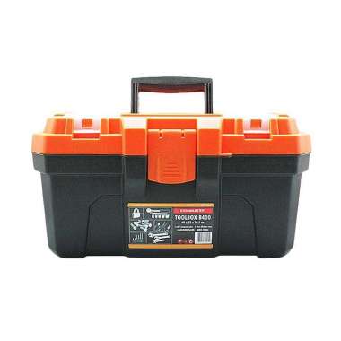 KENMASTER B400 Box Tool Kit Set Kotak Perkakas [Besar] Original 100% Hitam Orange