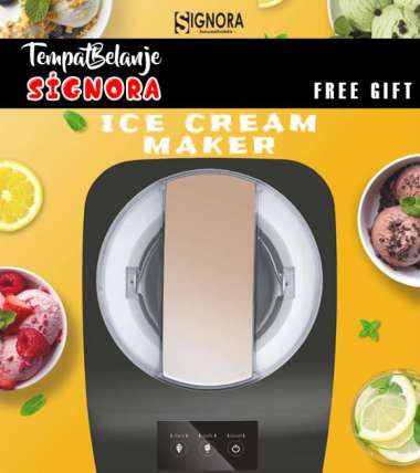Signora Ice Cream Maker Alat Mesin Pembuat Es Krim