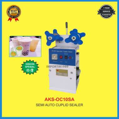 Cup Sealer Alat Press Gelas Plastik Semi Otomatis 300W - OC10SA
