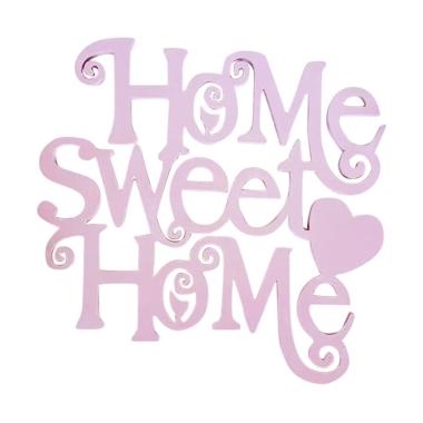 Prima Shabby Craft Wooden Home Sweet Home Hiasan Dinding