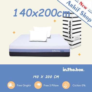 Kasur Spring Bed Orthopedic IN THE BOX Dash - FREE Bantal 140 x 200