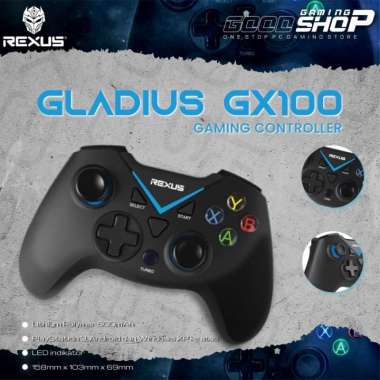 Rexus Gladius GX100 - Gaming Controller Black