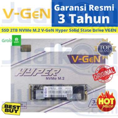 SSD M2 2TB NVME V-GeN Hyper M.2 2280 SSD Vgen 2 TB
