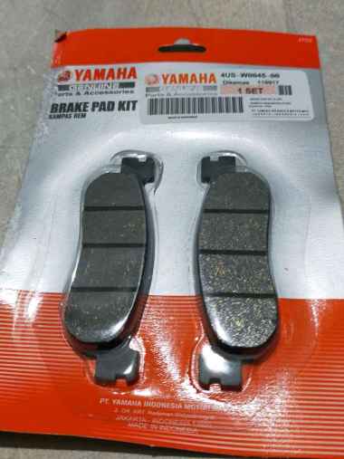 kampas disped rem depan 4US Yamaha Jupiter z Vega r lama FIZR