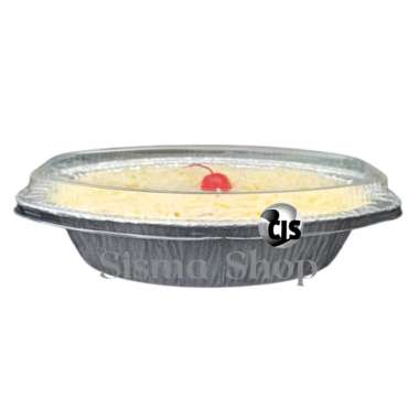 Alumunium Foil Cup OX 8550 / Aluminium Tray BX-8550 + Tutup(20 pcs)