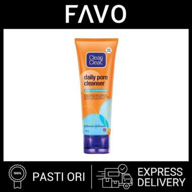 Sabun Cuci Muka - Clean & Clear Daily Pore Cleanser - 100 gr