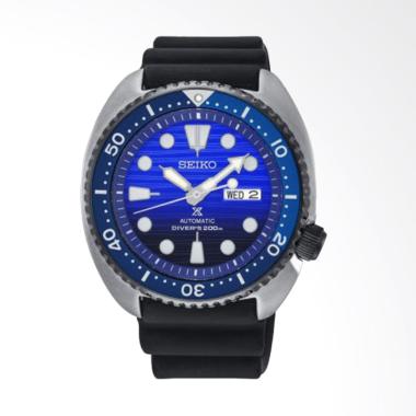Seiko Prospex Turtle Save The Ocean Auto Divers Special Editon Jam Tangan Pria - Blue Black [SRPC91K