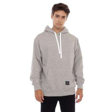 Cottonology Hoodie Polos Pria Abu-Abu Misty M
