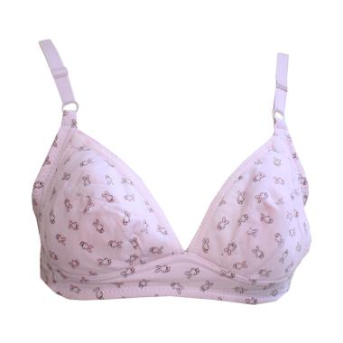 Aily 1613 Bunny Breastfeeding Bra Menyusui [Big Size] 38B Cream
