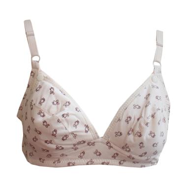 Aily 1613 Bunny Breastfeeding Bra Menyusui [Big Size] 38B Pink