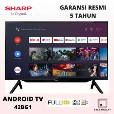 TV Sharp 42 Inchi 42BG1/42EG Android TV Garansi Resmi