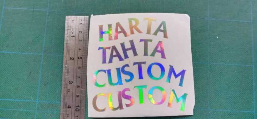 Stiker Sticker Harta Tahta Custom Oracal 651 Maxdecal 4