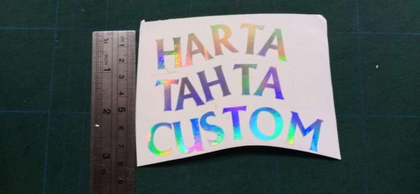 Stiker Sticker Harta Tahta Custom Oracal 651 Maxdecal 3