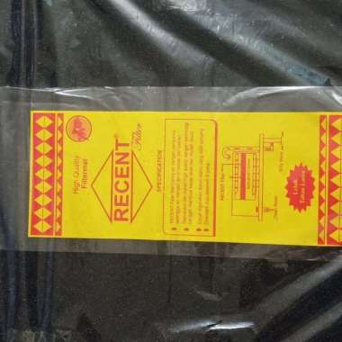 aquarium kolam ikan media filter BIO FOAM RECENT 45 X 65 CM
