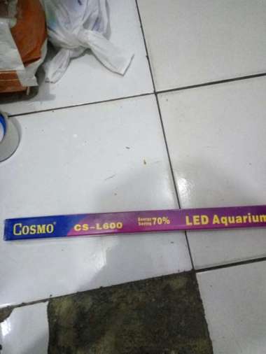 aquarium ikan hias lampu led celup cosmo 60 cm
