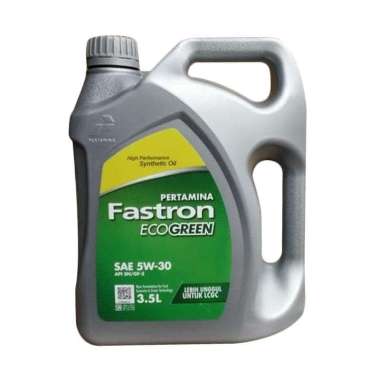 Oli Pertamina Fastron Eco Green 5W30 Galon 3,5Liter