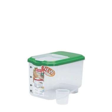 Tempat Beras Oriza Ricebox 6.5 kg Lion Star 100 % ORIGINAL Multicolor