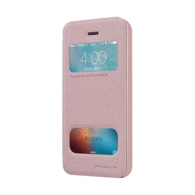 Nillkin Sparkle Leather Flip Cover Casing for Apple Iphone 5/5S/SE