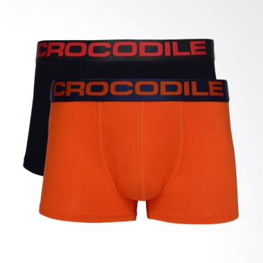 Crocodile Underwear Boxer Celana Dalam Pria - Multicolor [2 Pcs/ 555-006] M Multicolor