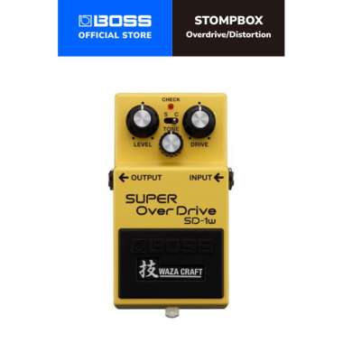 BOSS Stompbox SD-1W Super OverDrive Efek Gitar Overdrive / Distortion