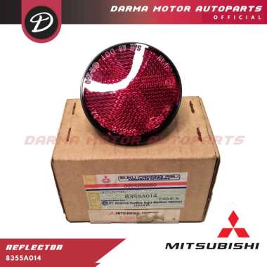 Reflector Lampu Bumper Belakang Mitsubishi Outlander Asli 8355A014 Ori