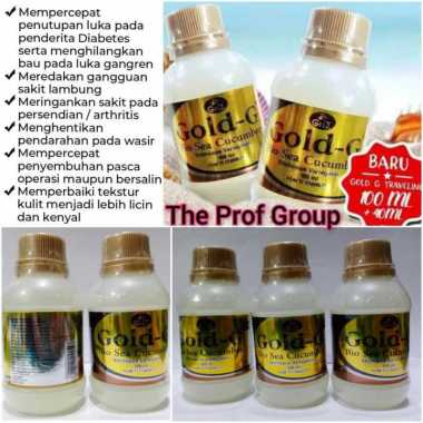 Jelly Gamat Gold G Original 500ml - Gamat Gold G Teripang Emas Jaminan produk original